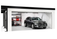 GARDEON® Garage mit Hörmann Garagentor, Fenster und Carport links